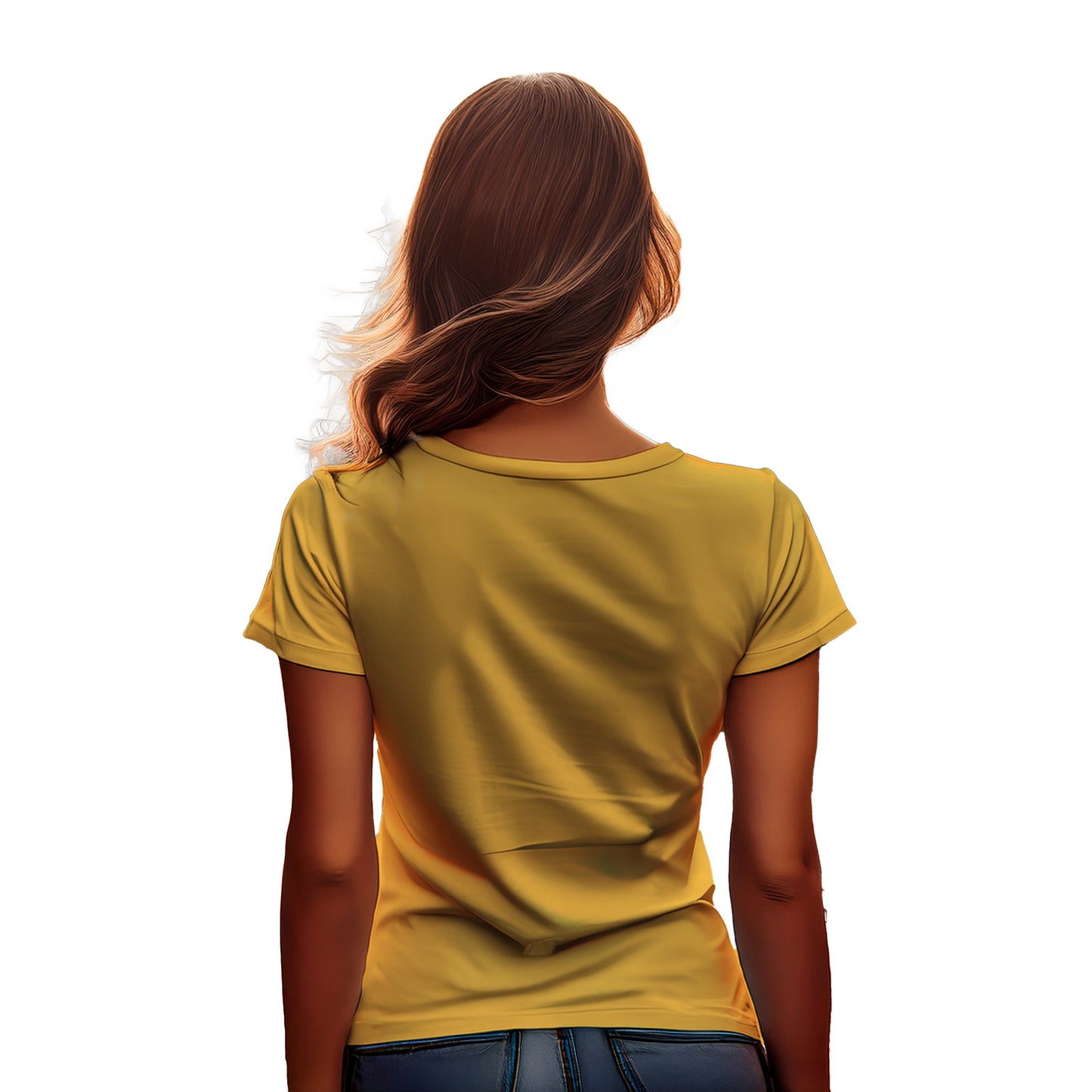 1800 Year Women T-Shirt (Golden Yellow)