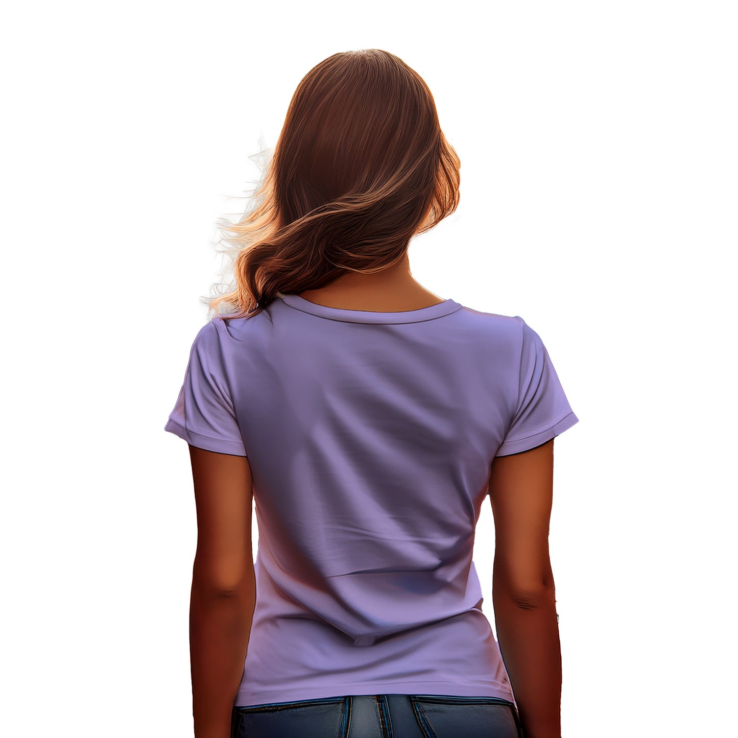 1800 Year Women T-Shirt (Iris Lavender)