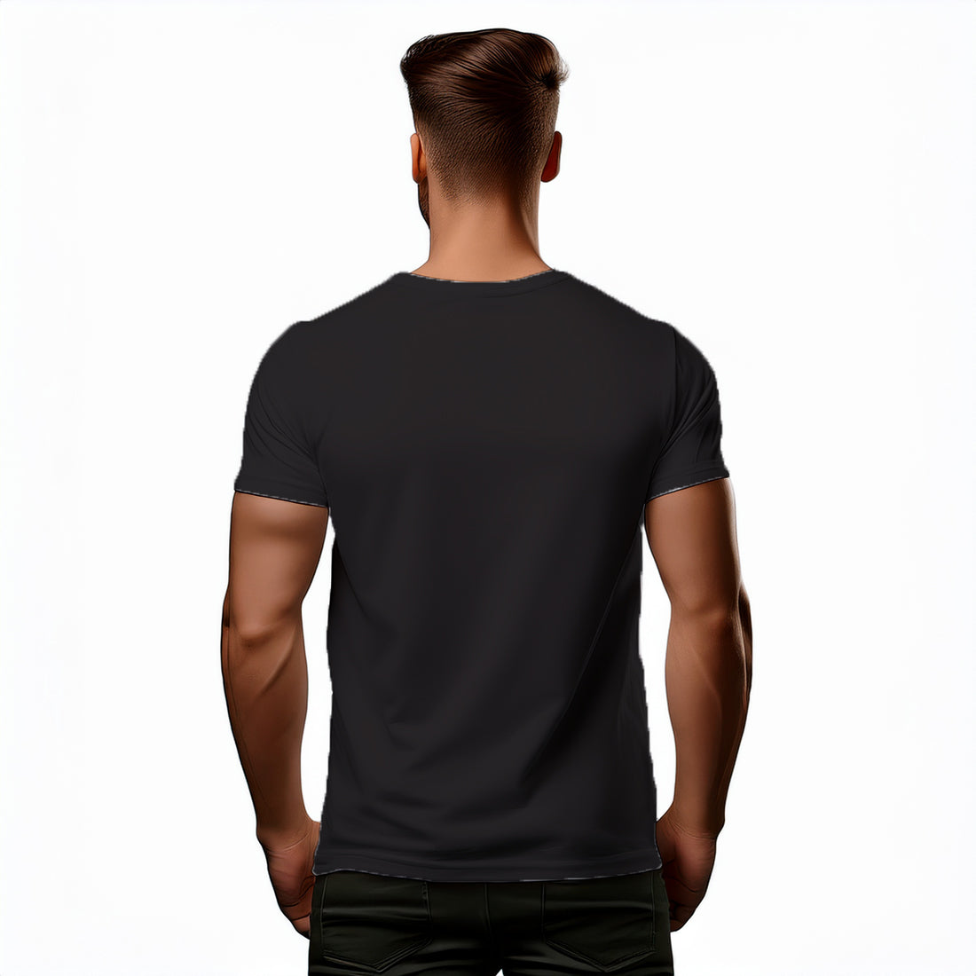 00 Number Men Unisex T-Shirt (Black)