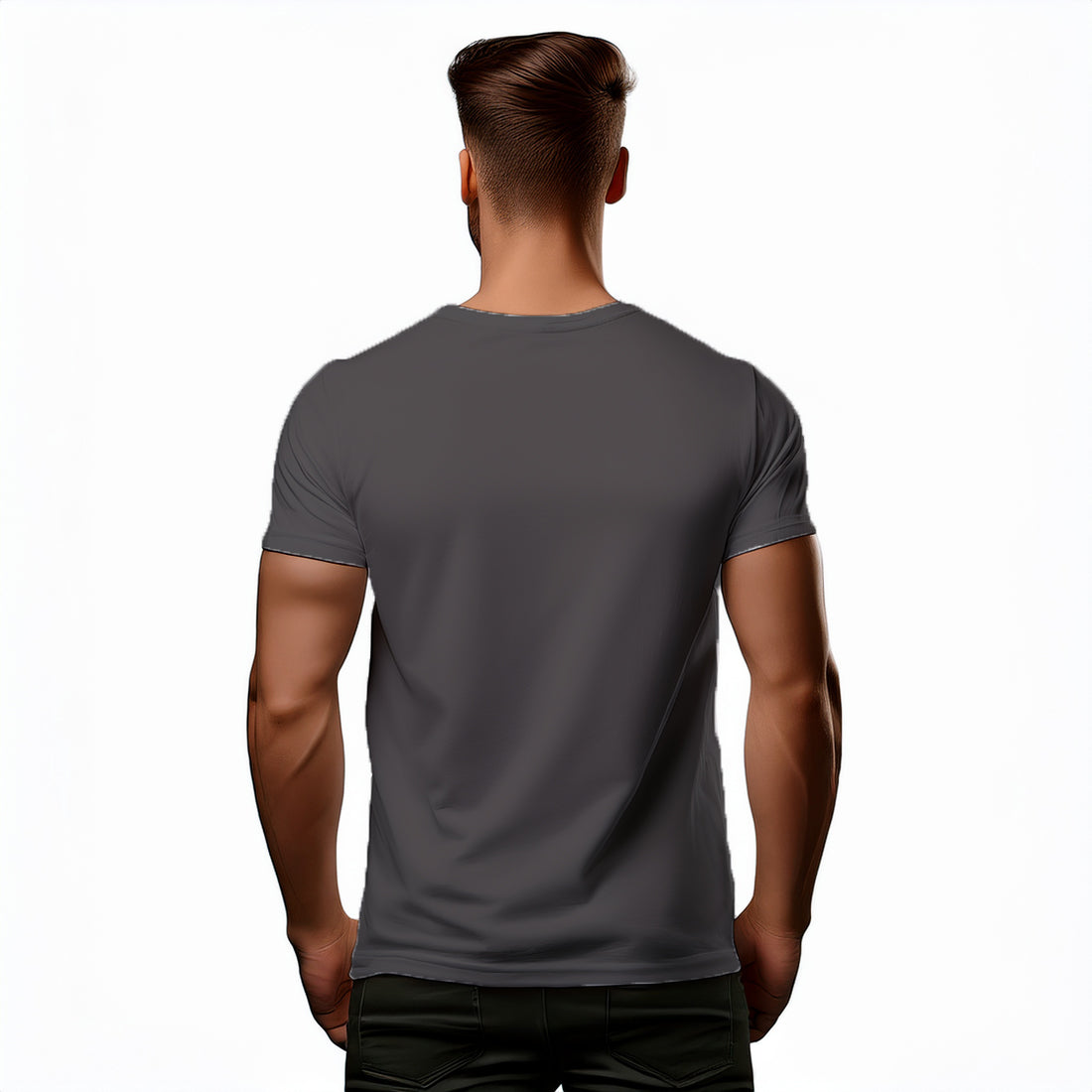 00 Number Men Unisex T-Shirt (Charcoal Grey)