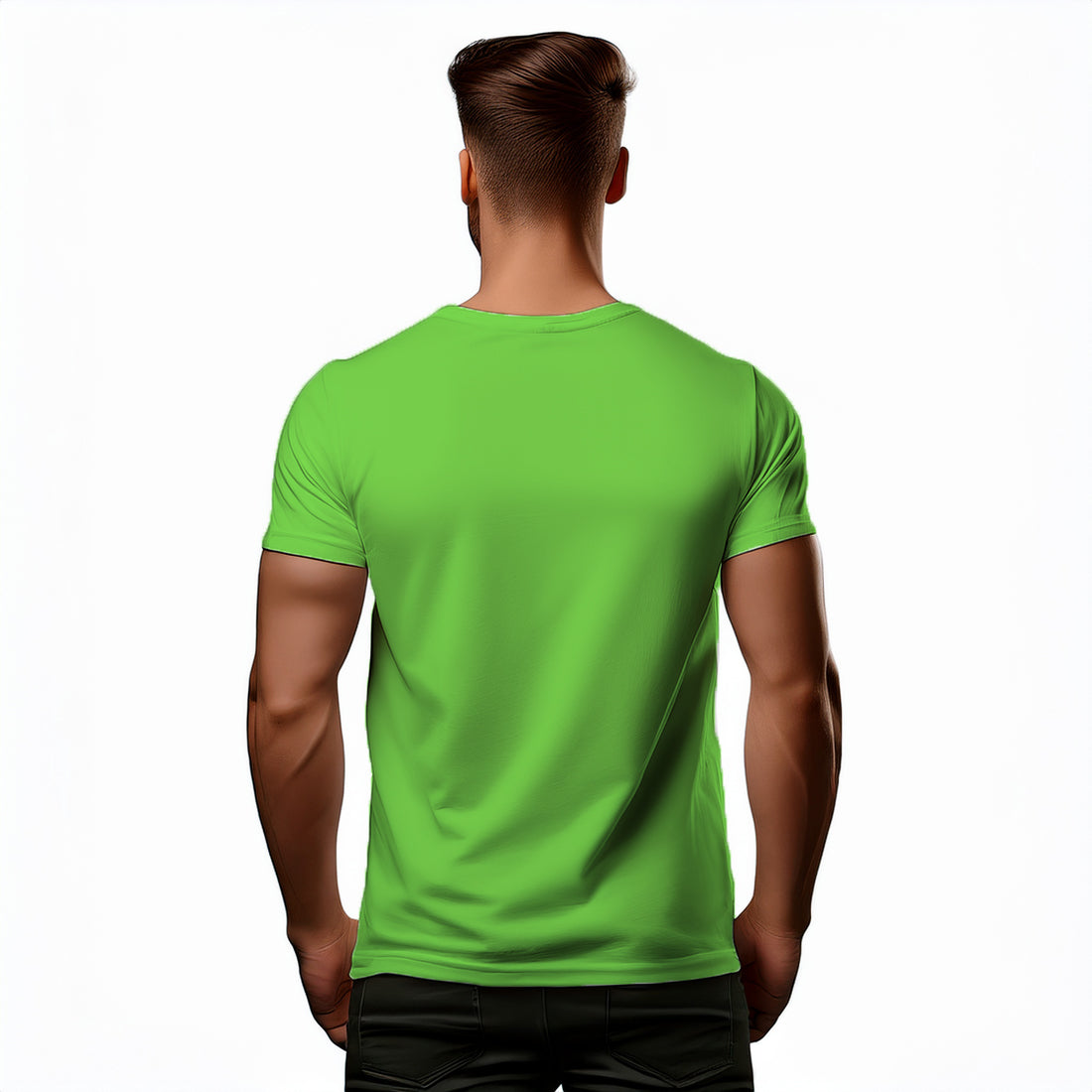 00 Number Men Unisex T-Shirt (Liril Green)