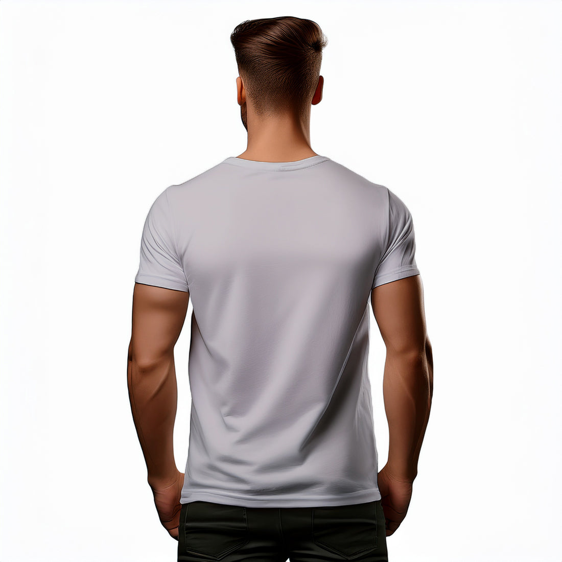 00 Number Men Unisex T-Shirt (Melange Grey)