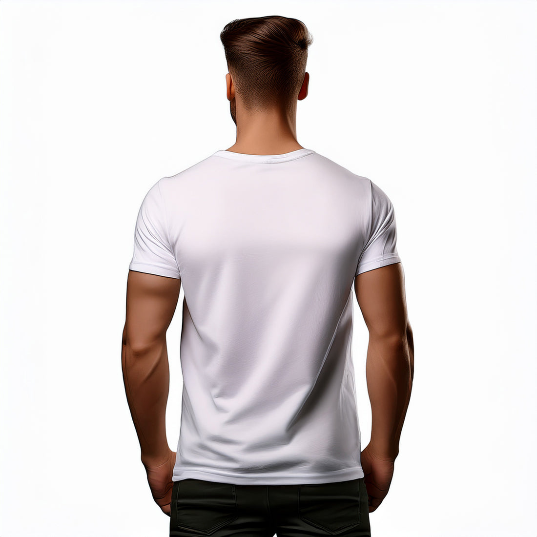 00 Number Men Unisex T-Shirt (White)