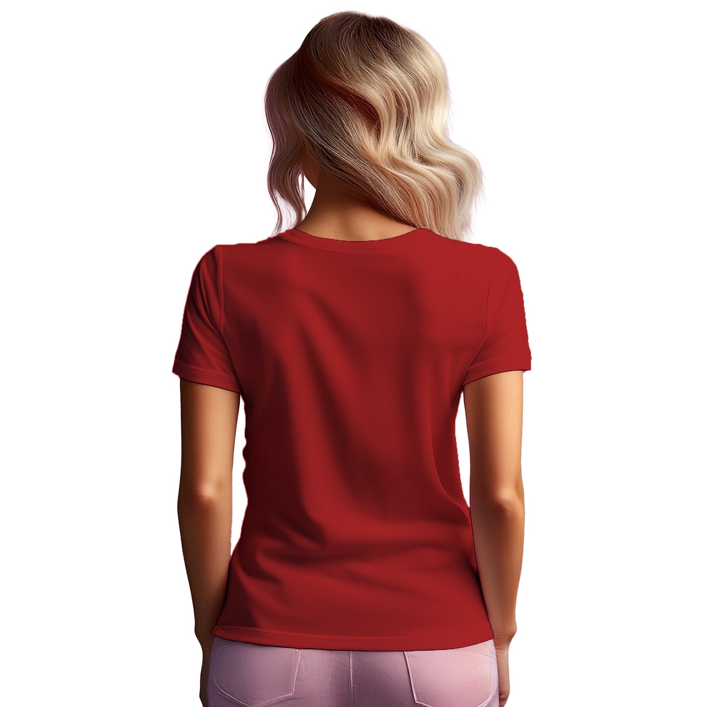00 Number Women T-Shirt (Red)